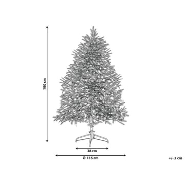 Kunstig Snødekket Juletre Brisco - 115x115x180 cm - Interiør - Dekorasjon & innredningsdetaljer - Julepynt & juledekorasjon - Plastjuletre