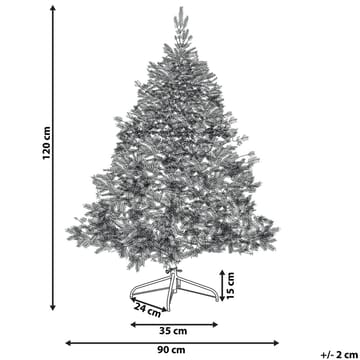 Kunstig Snødekket Juletre Tomichi - 90x90x120 cm - Interiør - Dekorasjon & innredningsdetaljer - Julepynt & juledekorasjon - Plastjuletre