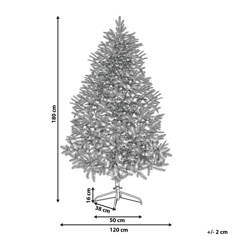 Masala Snøfull Plastgran 180 cm - Hvit/Grønn - Interiør - Dekorasjon & innredningsdetaljer - Julepynt & juledekorasjon - Plastjuletre