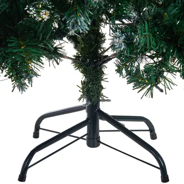 Palomar Liten Plastgran 120 cm med Belysning - Grønn/Svart - Interiør - Dekorasjon & innredningsdetaljer - Julepynt & juledekorasjon - Plastjuletre