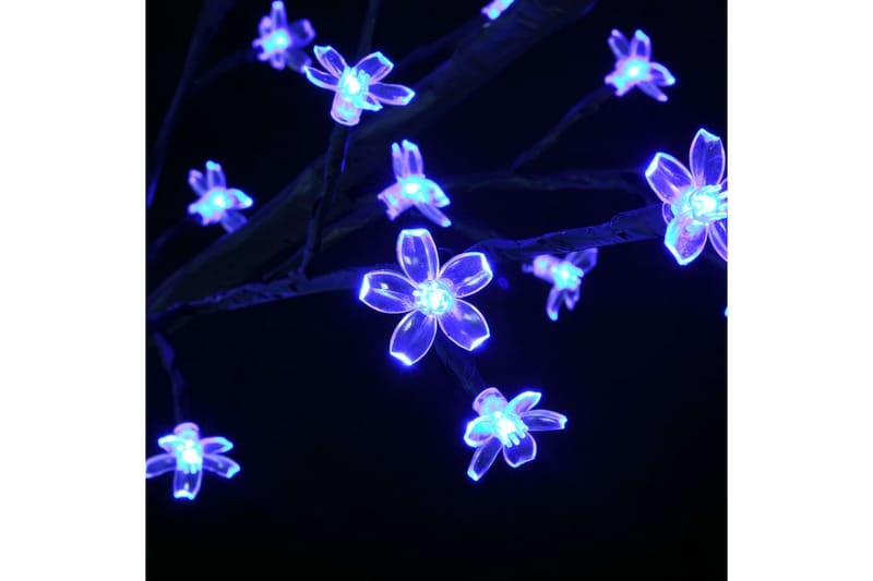 Juletre 1200 lysdioder blått lys kirsebærblomst 400 cm - Plastjuletre