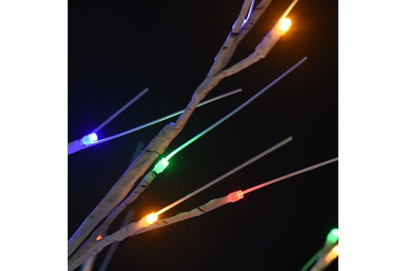 Juletre 140 LED-dioder silje innendørs og utendørst 1,5m - Plastjuletre