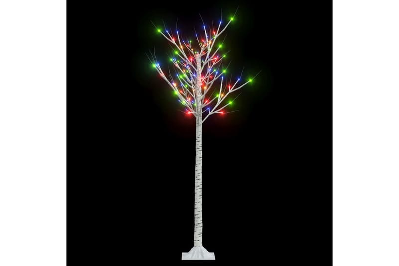 Juletre 140 LED-dioder silje innendørs og utendørst 1,5m - Plastjuletre