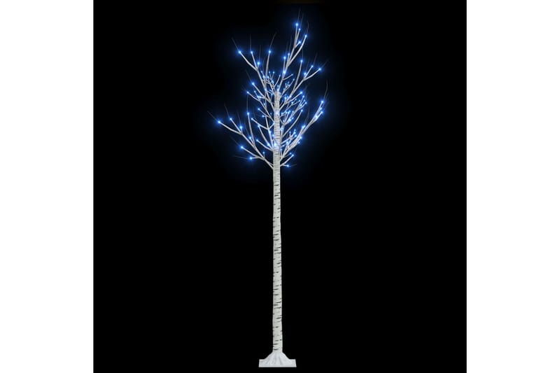 Juletre 180 LED-dioder blå silje innendørs og utendørst 1,8m - Plastjuletre