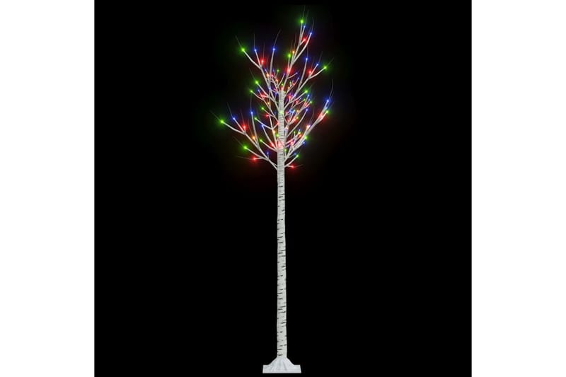 Juletre 180 LED-dioder silje innendørs og utendørst 1,8m - Plastjuletre