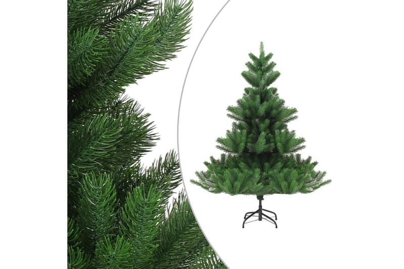 Nordmann kunstig juletre med LED og kulesett gran 180 cm - Plastjuletre