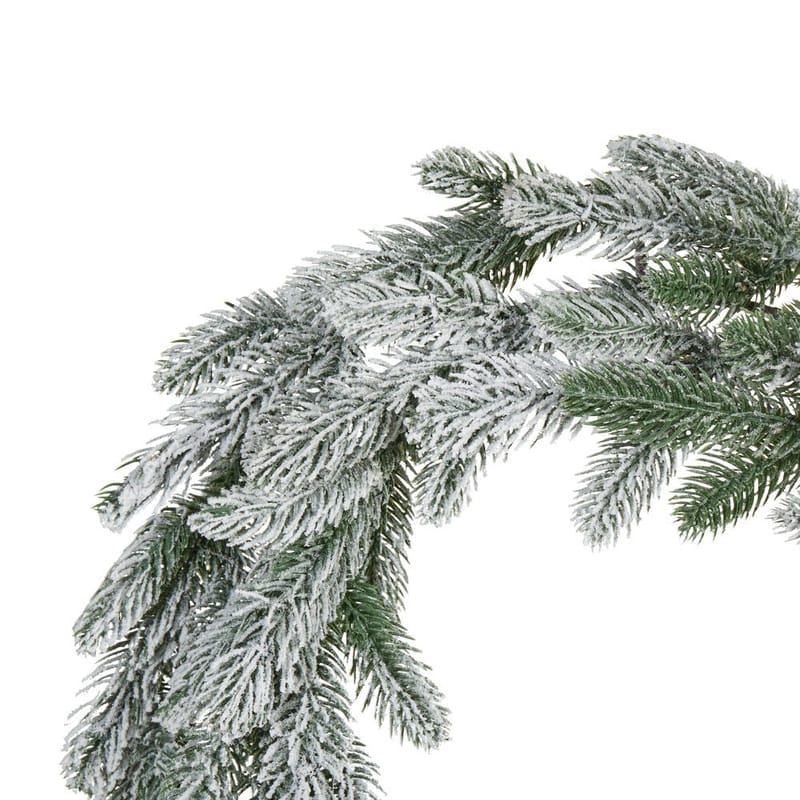 Snødekt julekrans Albini - Interiør - Dekorasjon & innredningsdetaljer - Julepynt & juledekorasjon