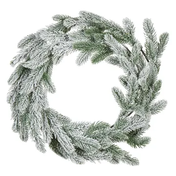 Snødekt julekrans Albini - Interiør - Dekorasjon & innredningsdetaljer - Julepynt & juledekorasjon