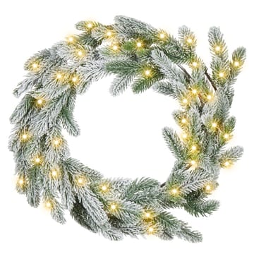 Snødekt julekrans Albini - Interiør - Dekorasjon & innredningsdetaljer - Julepynt & juledekorasjon