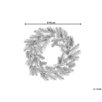Snødekt julekrans Albini - Interiør - Dekorasjon & innredningsdetaljer - Julepynt & juledekorasjon