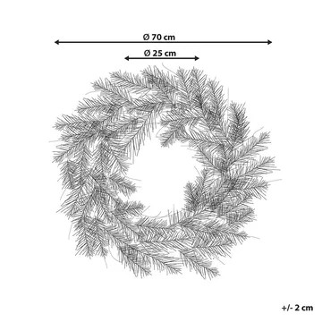 Snødekt julekrans Sundo - Interiør - Dekorasjon & innredningsdetaljer - Julepynt & juledekorasjon