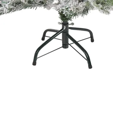Tomichi Liten Snøete Plastgran 120 cm - Hvit/Svart/Grønn - Interiør - Dekorasjon & innredningsdetaljer - Julepynt & juledekorasjon - Plastjuletre