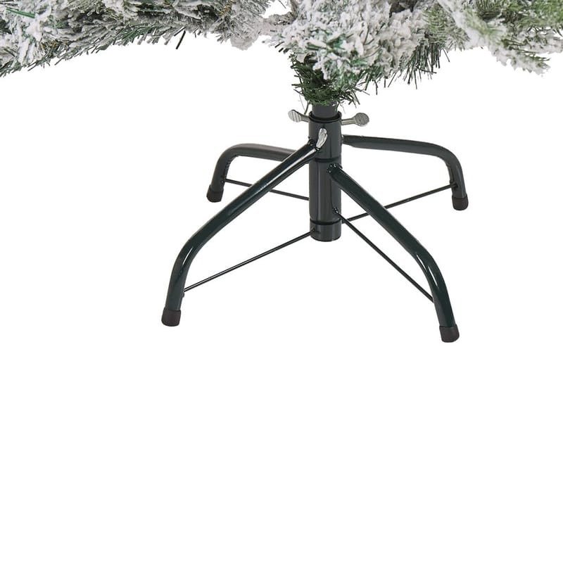Tomichi Liten Snøete Plastgran 120 cm - Hvit/Svart/Grønn - Interiør - Dekorasjon & innredningsdetaljer - Julepynt & juledekorasjon - Plastjuletre