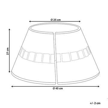 Juletrefot Marche - 45x45x27 cm - Interiør - Dekorasjon & innredningsdetaljer - Julepynt & juledekorasjon