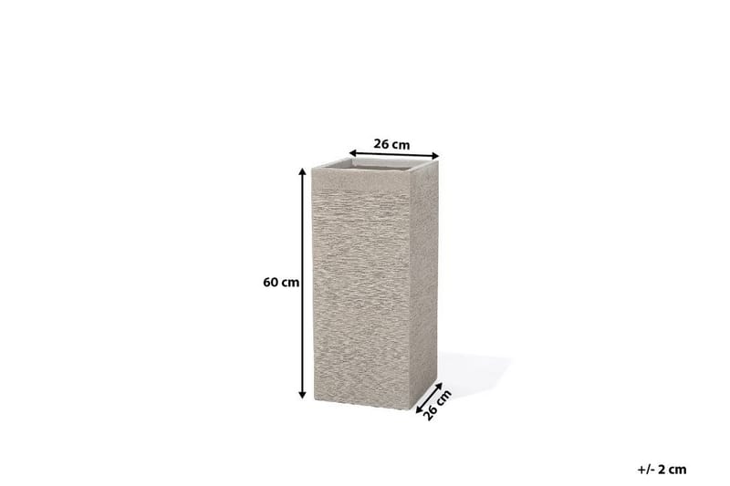 Krukke Dion 26 cm - Beige - Interiør - Dekorasjon & innredningsdetaljer