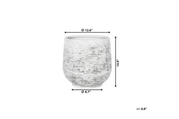 Krukke Dioni 36 cm - Grå - Interiør - Dekorasjon & innredningsdetaljer