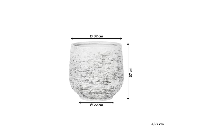 Krukke Dioni 36 cm - Grå - Interiør - Dekorasjon & innredningsdetaljer
