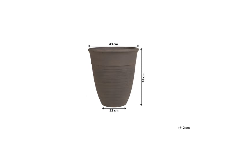 Krukke Katalima 43 cm - Brun - Interiør - Dekorasjon & innredningsdetaljer