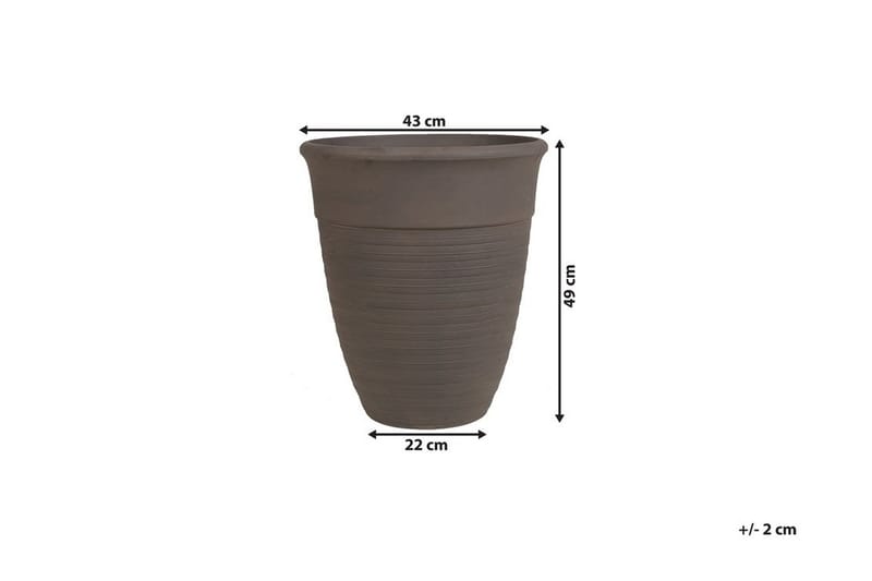 Krukke Katalima 43 cm - Brun - Interiør - Dekorasjon & innredningsdetaljer
