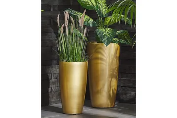 Blomkrukor GOLD - Interiør - Dekorasjon & innredningsdetaljer - Krukker - Utepotter