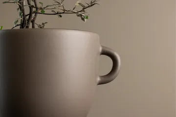 Cent Krukke 14 cm - Brun - Interiør - Dekorasjon & innredningsdetaljer - Krukker