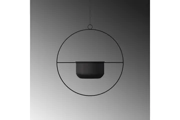 Dekorativ potte Velmor Svart - Svart - Interiør - Dekorasjon & innredningsdetaljer - Krukker - Veggkrukke