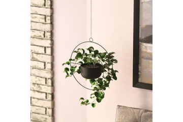 Dekorativ potte Velmor Svart - Svart - Interiør - Dekorasjon & innredningsdetaljer - Krukker - Veggkrukke