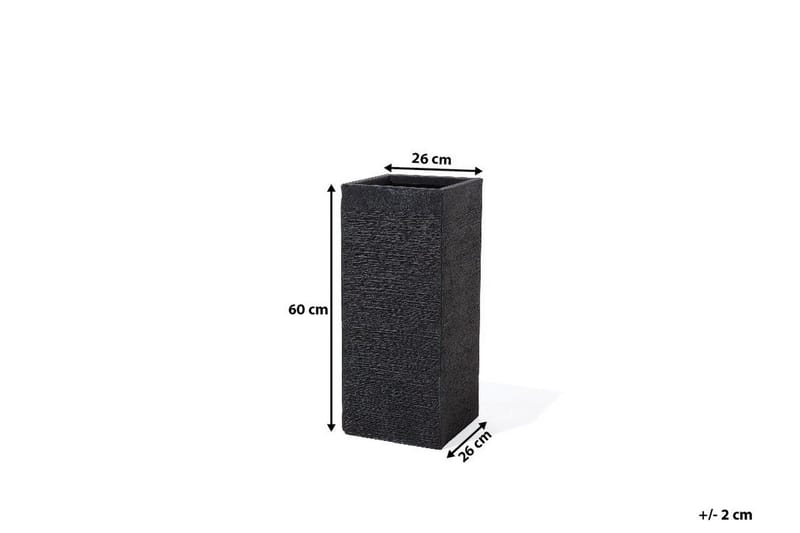 Dion Krukke 26 cm - Svart - Interiør - Dekorasjon & innredningsdetaljer - Krukker