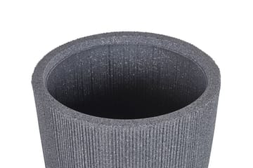 Krukke 44 x 44 x 48 cm grå CHIOS - Grå - Interiør - Dekorasjon & innredningsdetaljer - Krukker - Utepotter