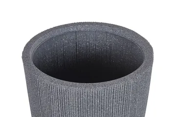 Krukke 44 x 44 x 48 cm grå CHIOS - Grå - Interiør - Dekorasjon & innredningsdetaljer - Krukker - Utepotter