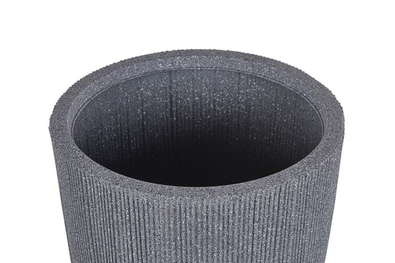 Krukke 44 x 44 x 48 cm grå CHIOS - Grå - Interiør - Dekorasjon & innredningsdetaljer - Krukker - Utepotter