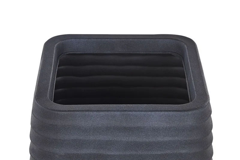 Krukke 50 x 50 x 49 cm svart PARIKIA - Svart - Interiør - Dekorasjon & innredningsdetaljer - Krukker - Utepotter