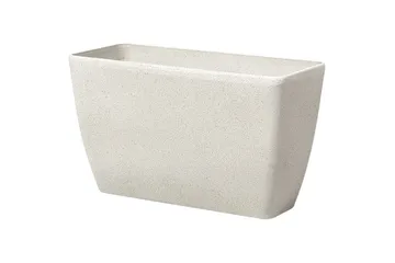 Trädgårdskruka Beliani Baris Beige Beige - Interiør - Dekorasjon & innredningsdetaljer - Krukker - Utepotter
