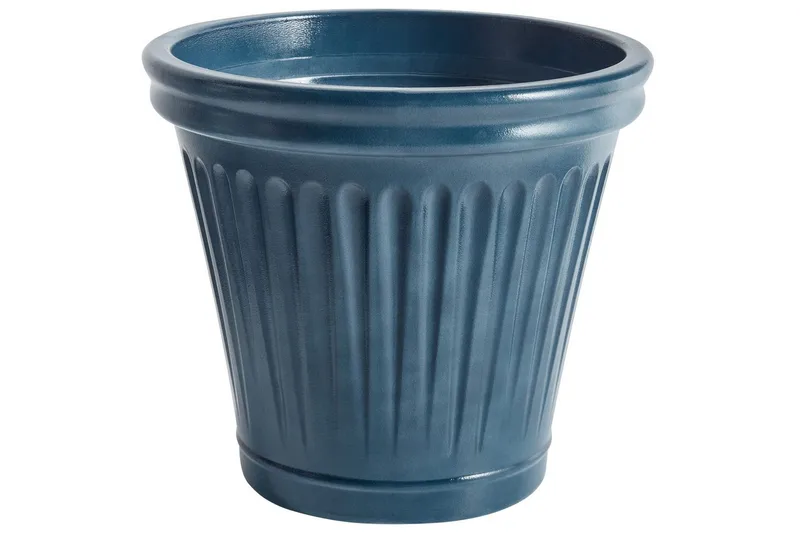 Trädgårdskruka Beliani Maize Beige blue