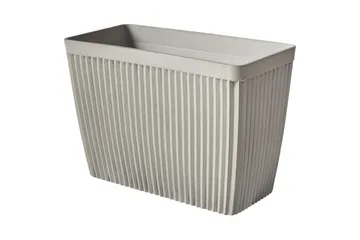 Trädgårdskruka Beliani Sisal 59x28x41 cm Beige - Interiør - Dekorasjon & innredningsdetaljer - Krukker - Utepotter