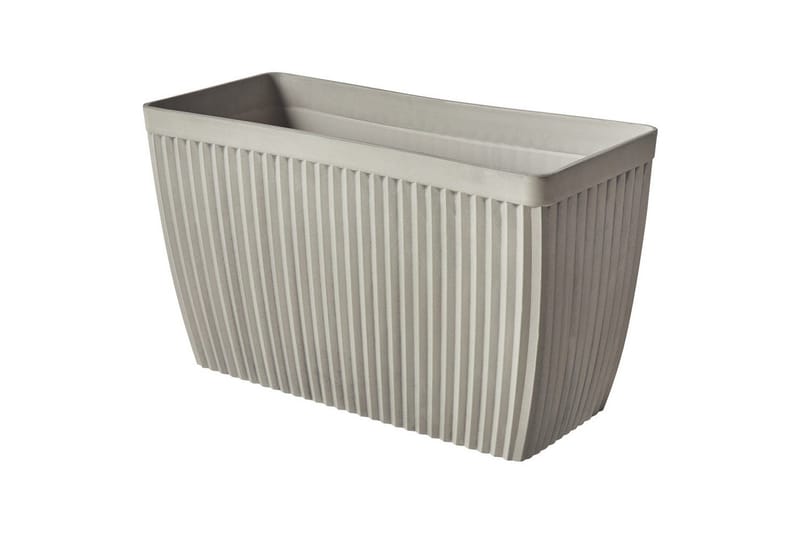 Trädgårdskruka Beliani Sisal 74x32x43 cm Beige - Interiør - Dekorasjon & innredningsdetaljer - Krukker - Utepotter