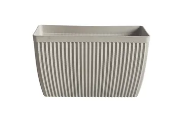 Trädgårdskruka Beliani Sisal 74x32x43 cm Beige - Interiør - Dekorasjon & innredningsdetaljer - Krukker - Utepotter