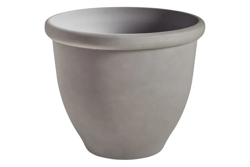 Trädgårdskruka Beliani Tesalia Beige Grey