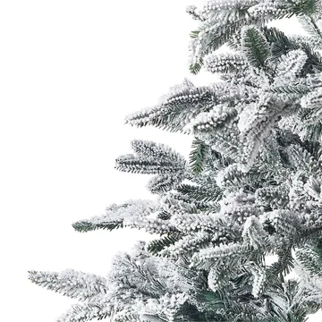 Kunstig Snødekket Juletre Bassie - 150x150x240 cm - Interiør - Dekorasjon & innredningsdetaljer - Julepynt & juledekorasjon - Plastjuletre