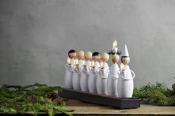 Luciatog lysestake 48 cm - hvit - Interiør - Dekorasjon & innredningsdetaljer - Julepynt & juledekorasjon