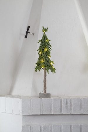 Lummer dekorasjonstre 55 cm - grønn - Interiør - Dekorasjon & innredningsdetaljer - Julepynt & juledekorasjon