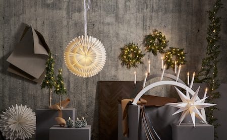 Lummer dekorasjonstre 55 cm - grønn - Interiør - Dekorasjon & innredningsdetaljer - Julepynt & juledekorasjon