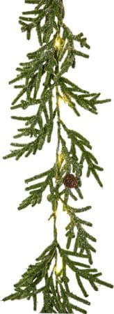 Lummer girlander 180 cm - grønn - Interiør - Dekorasjon & innredningsdetaljer - Julepynt & juledekorasjon