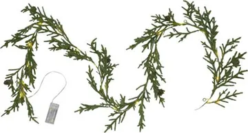 Lummer girlander 180 cm - grønn - Interiør - Dekorasjon & innredningsdetaljer - Julepynt & juledekorasjon