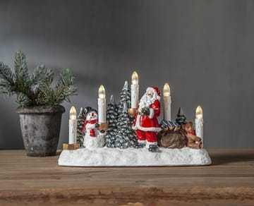 Merryville lysestake 29,5 cm - flerfarget - Interiør - Dekorasjon & innredningsdetaljer - Julepynt & juledekorasjon