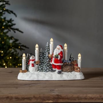 Merryville lysestake 29,5 cm - flerfarget - Interiør - Dekorasjon & innredningsdetaljer - Julepynt & juledekorasjon