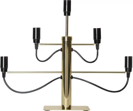 Milano lysestake 46 cm - Messing - Interiør - Dekorasjon & innredningsdetaljer - Julepynt & juledekorasjon