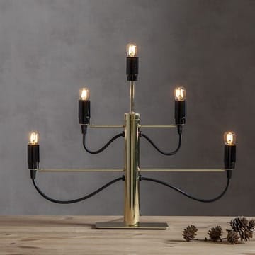 Milano lysestake 46 cm - Messing - Interiør - Dekorasjon & innredningsdetaljer - Julepynt & juledekorasjon