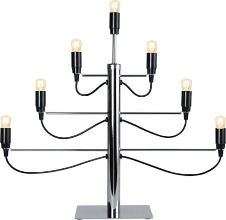 Milano lysestake 60 cm - krom - Interiør - Dekorasjon & innredningsdetaljer - Julepynt & juledekorasjon