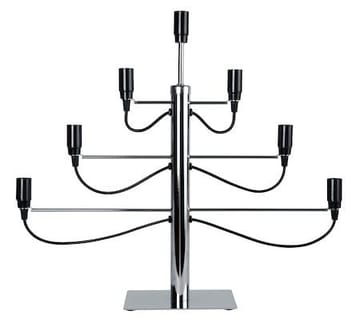 Milano lysestake 60 cm - krom - Interiør - Dekorasjon & innredningsdetaljer - Julepynt & juledekorasjon